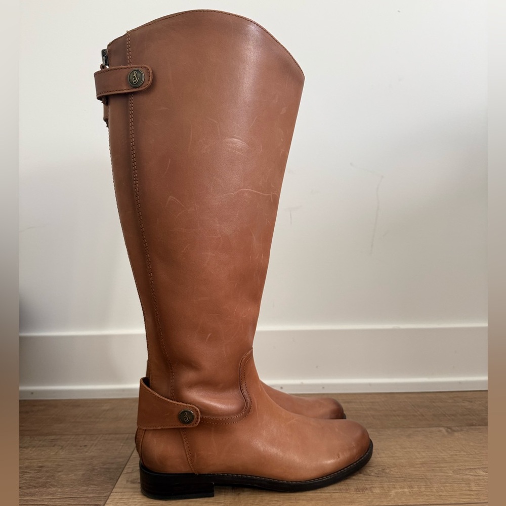 Sam Edelman Mikala Wide Calf Riding Boots - Picture 7 of 10